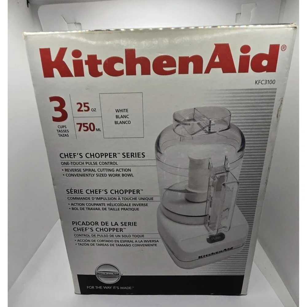 KitchenAid Chef's Chopper Series 3 Cup Food Processor New